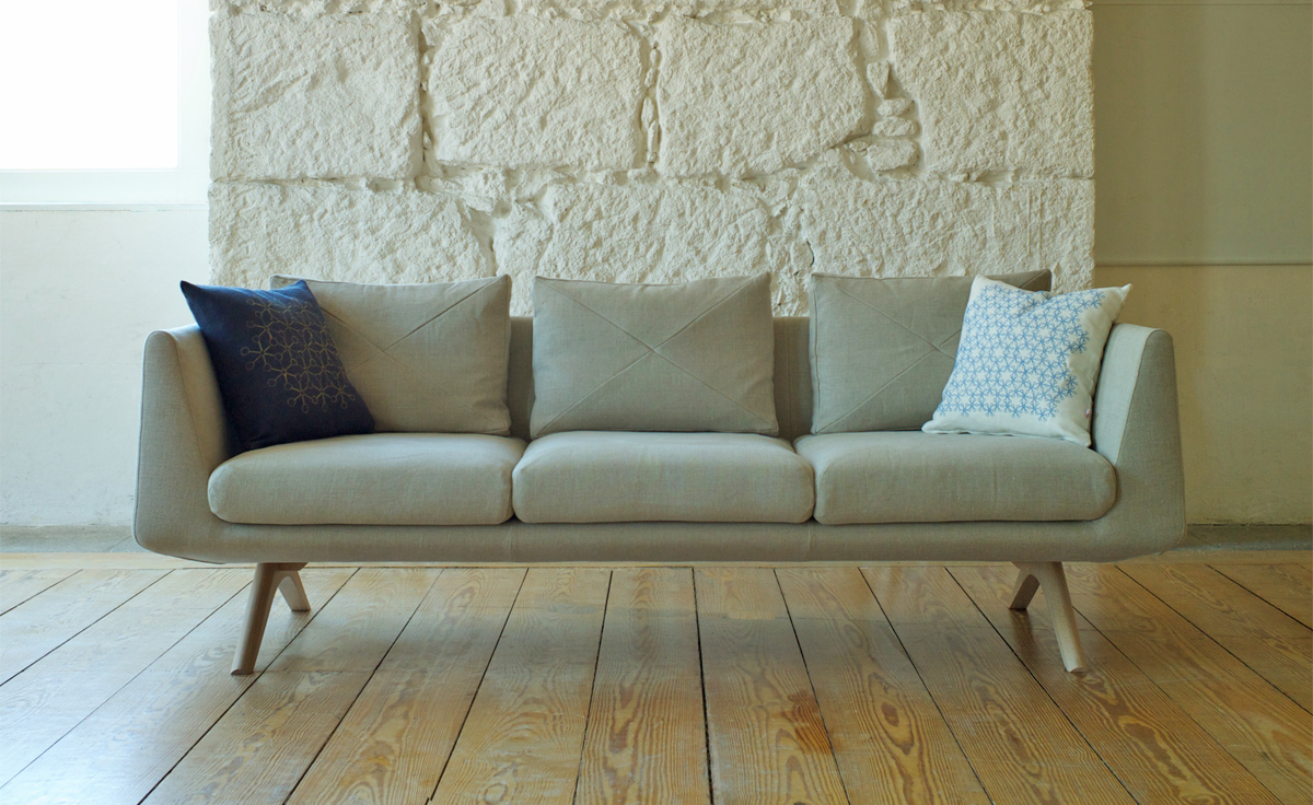 hepburn fixed 3-seater sofa 350fm