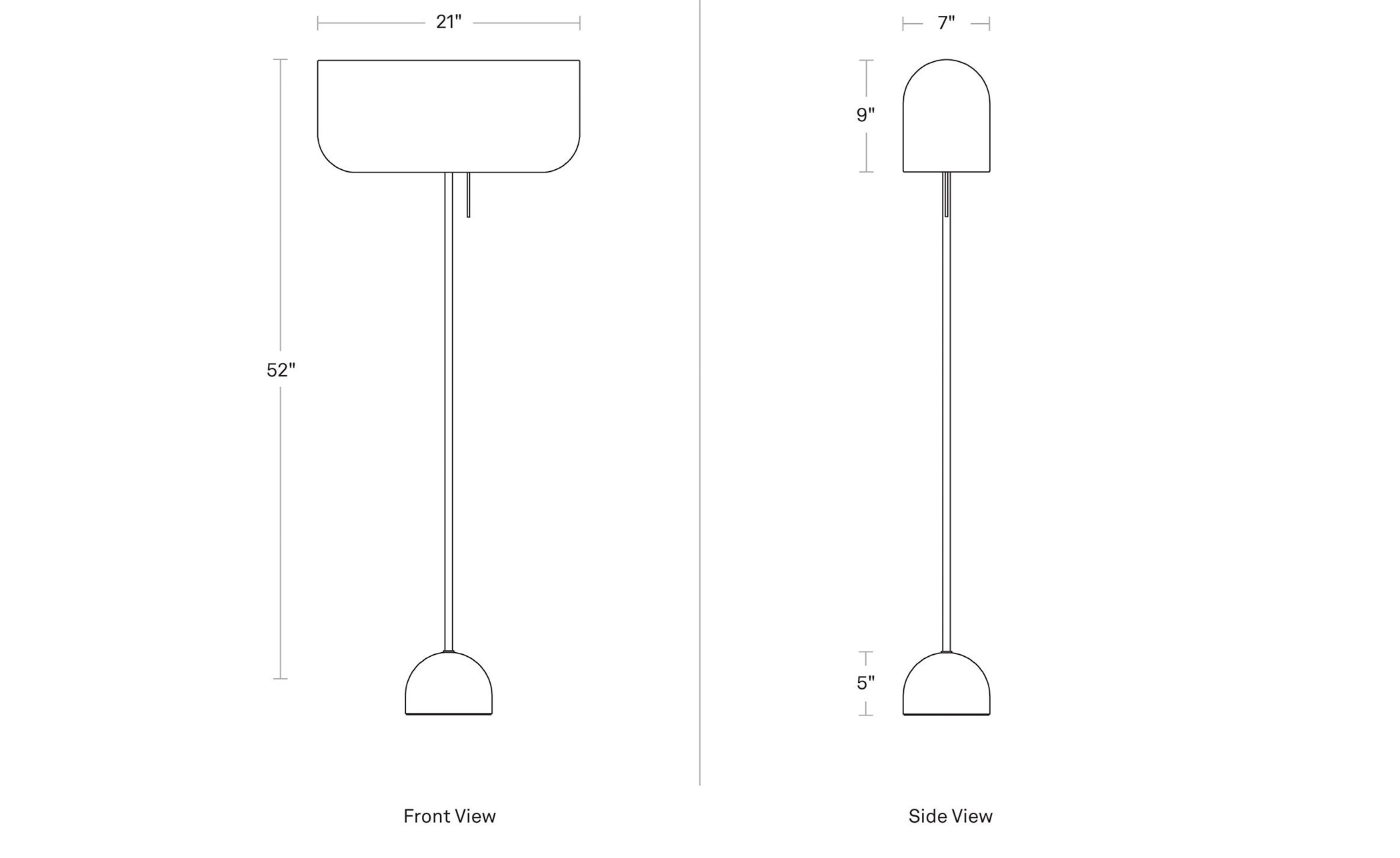 hightop floor lamp