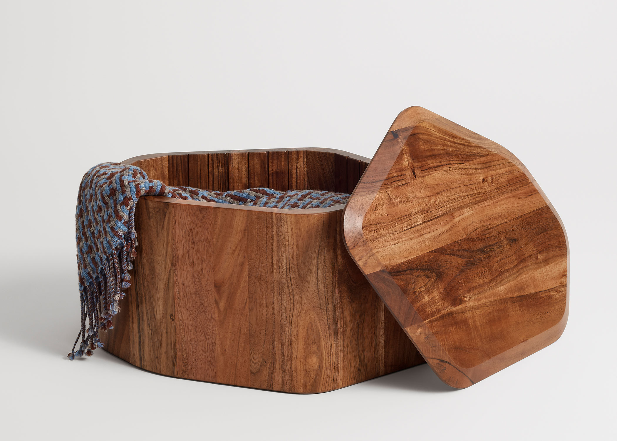 hoard side table with storage
