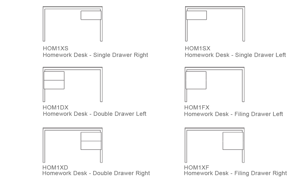 homework 1 desk with glass top