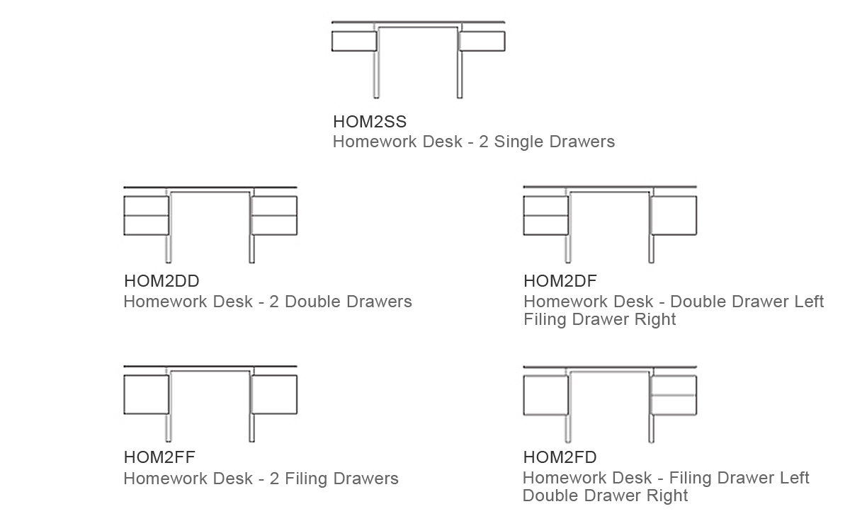 homework 2 desk with glass top