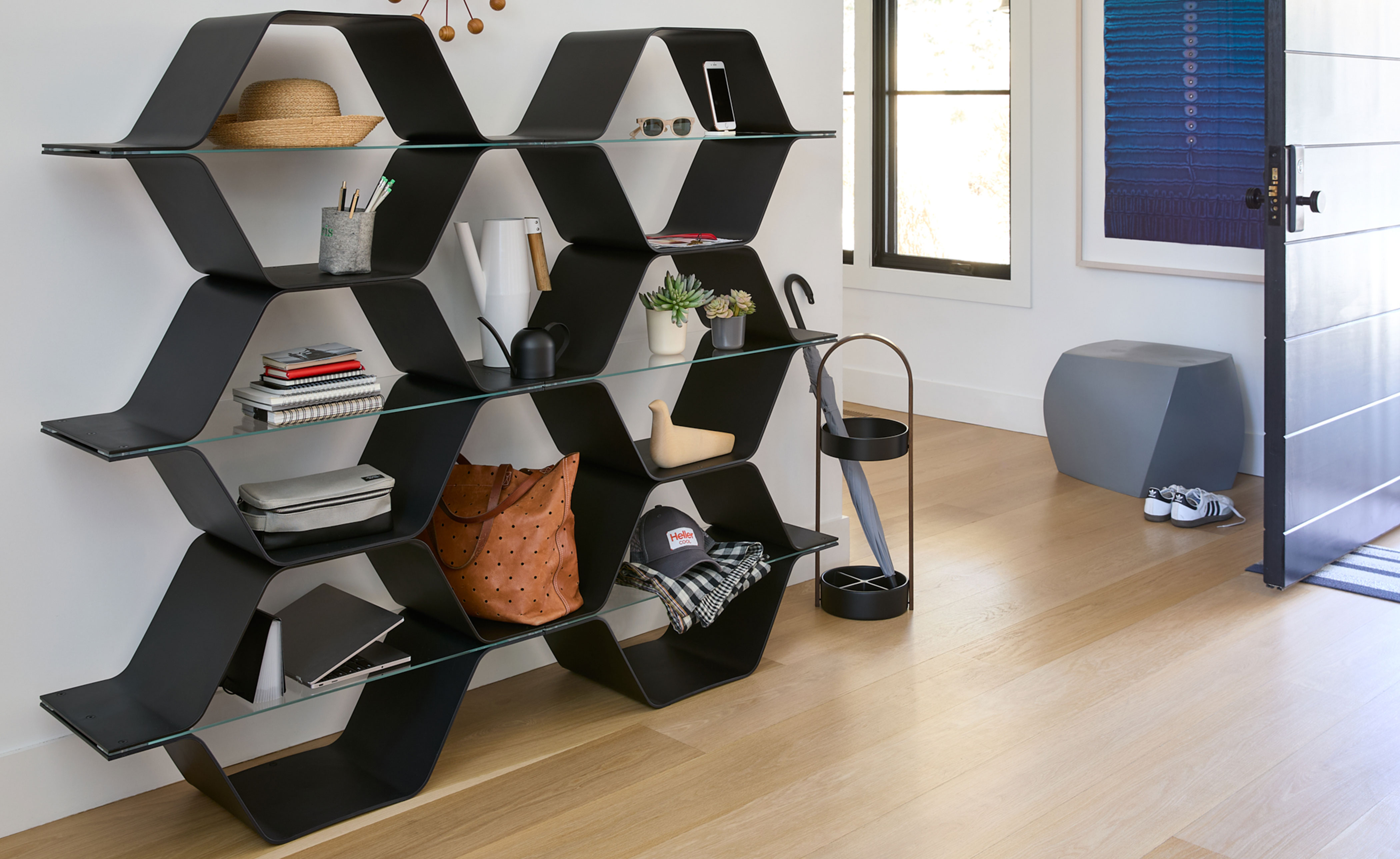 Honeycomb Modular Shelving