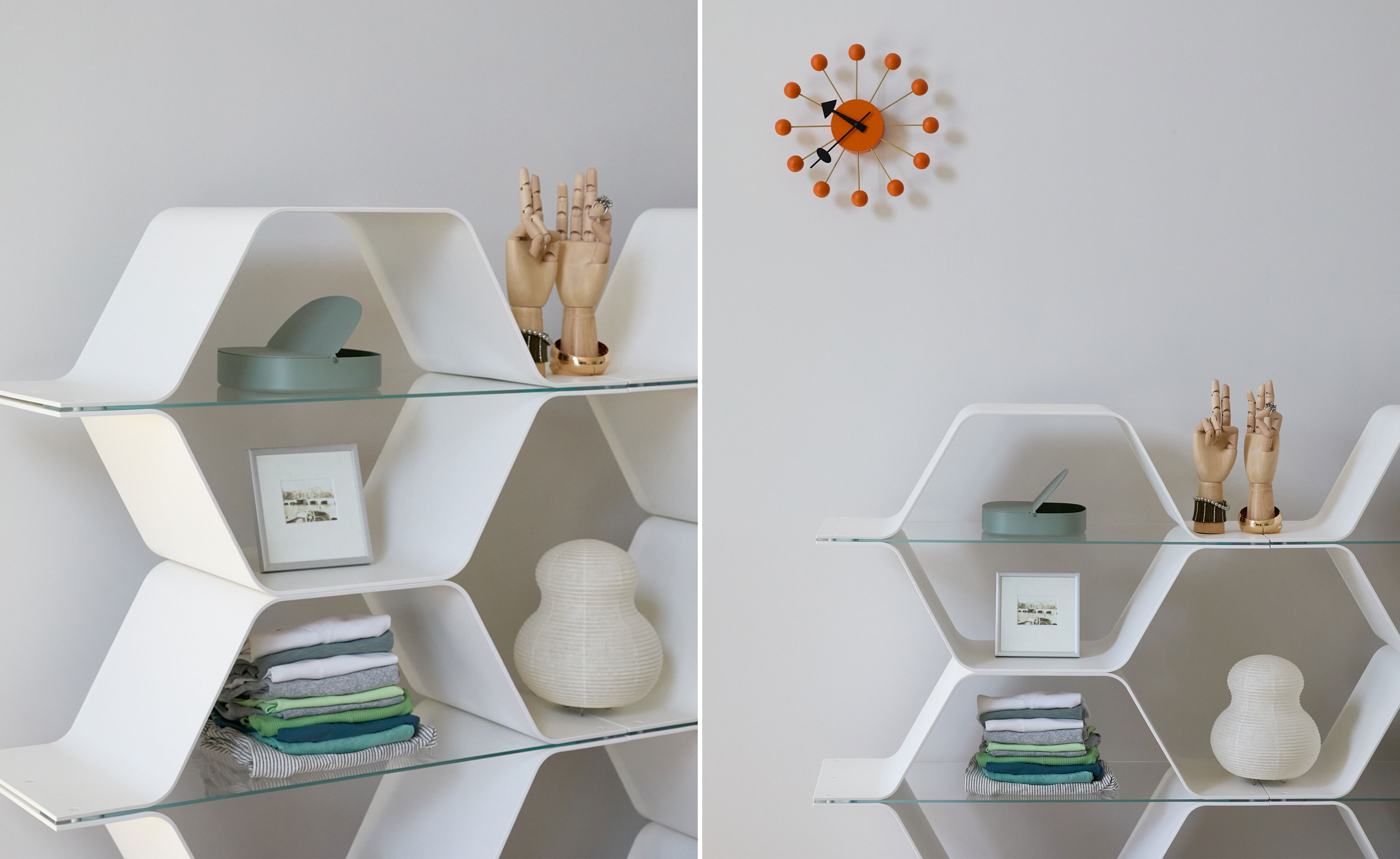 Honeycomb Modular Shelving