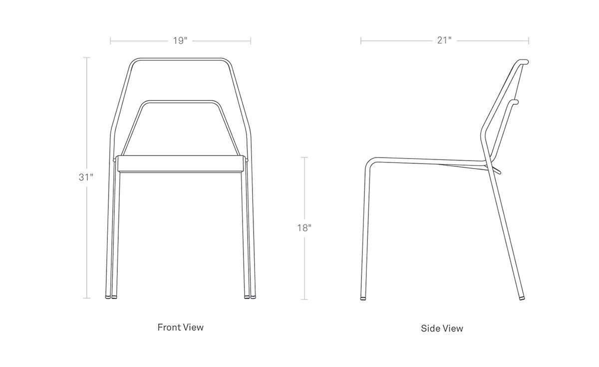 hot mesh chair