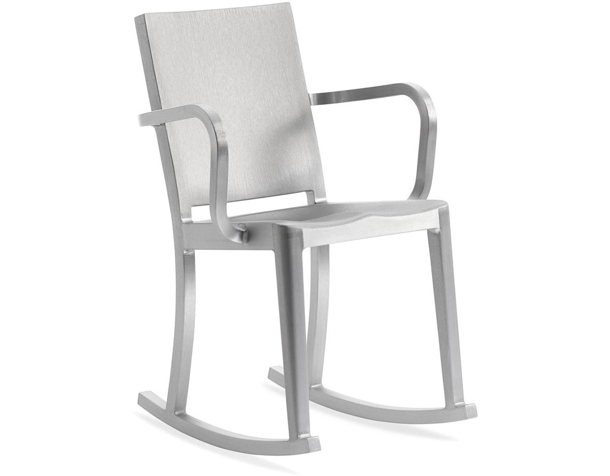emeco hudson rocking armchair