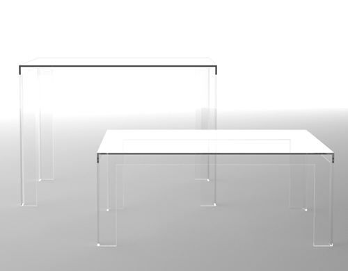 invisible table