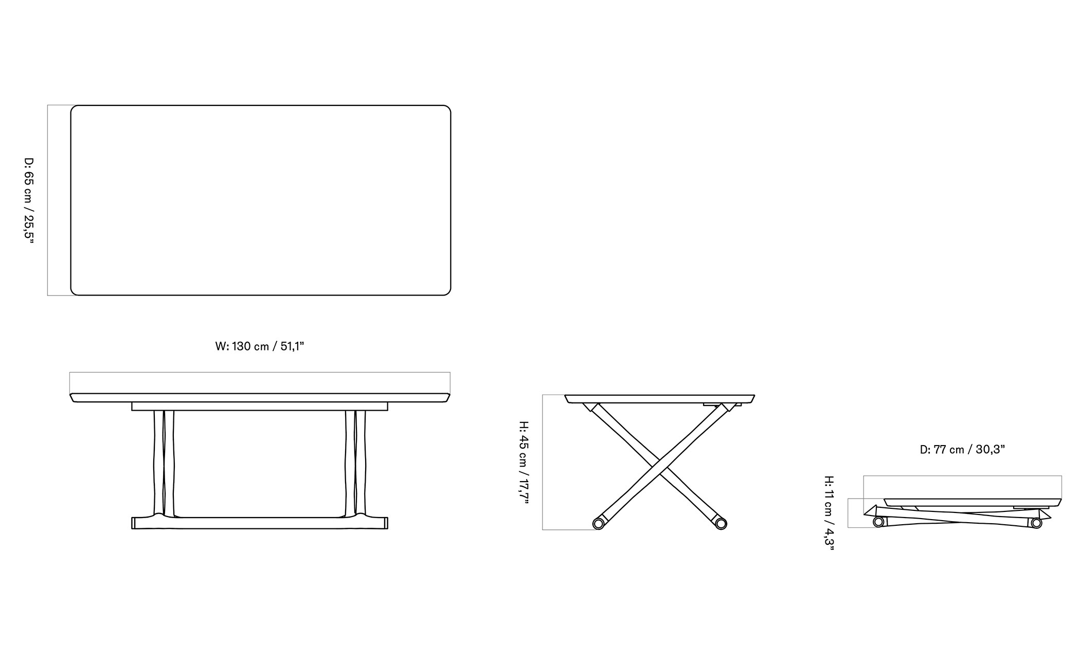 Jäger Lounge Table