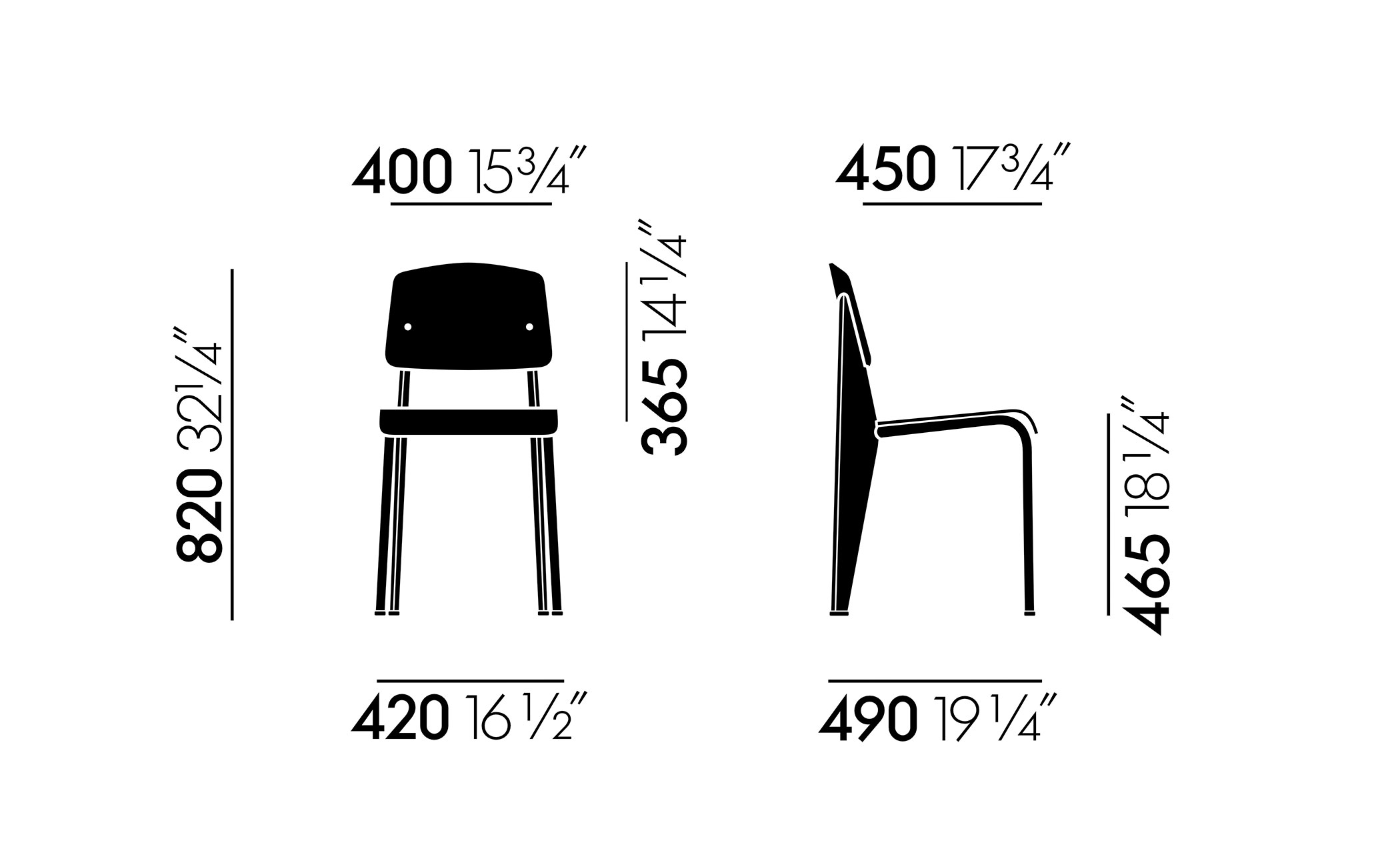 jean prouvé standard sp chair