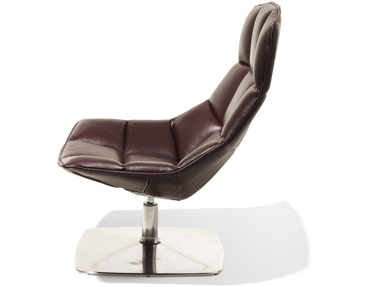 jehs+laub pedestal lounge chair