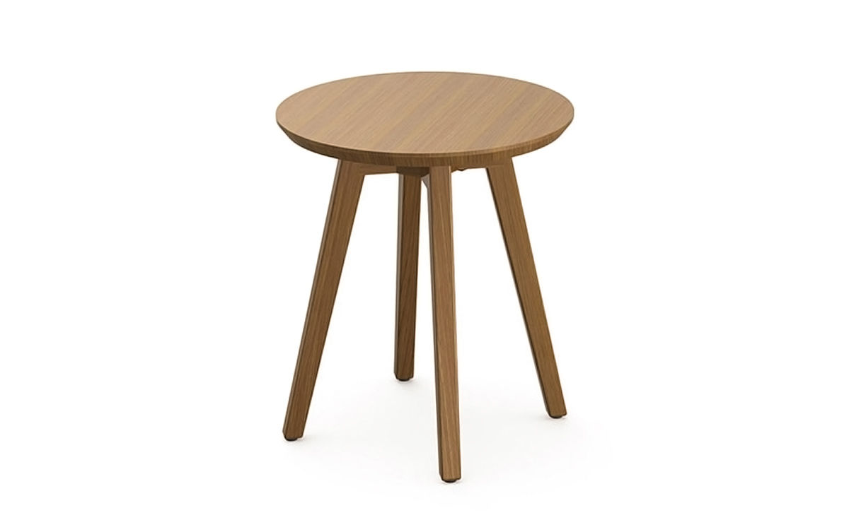 risom outdoor round side table