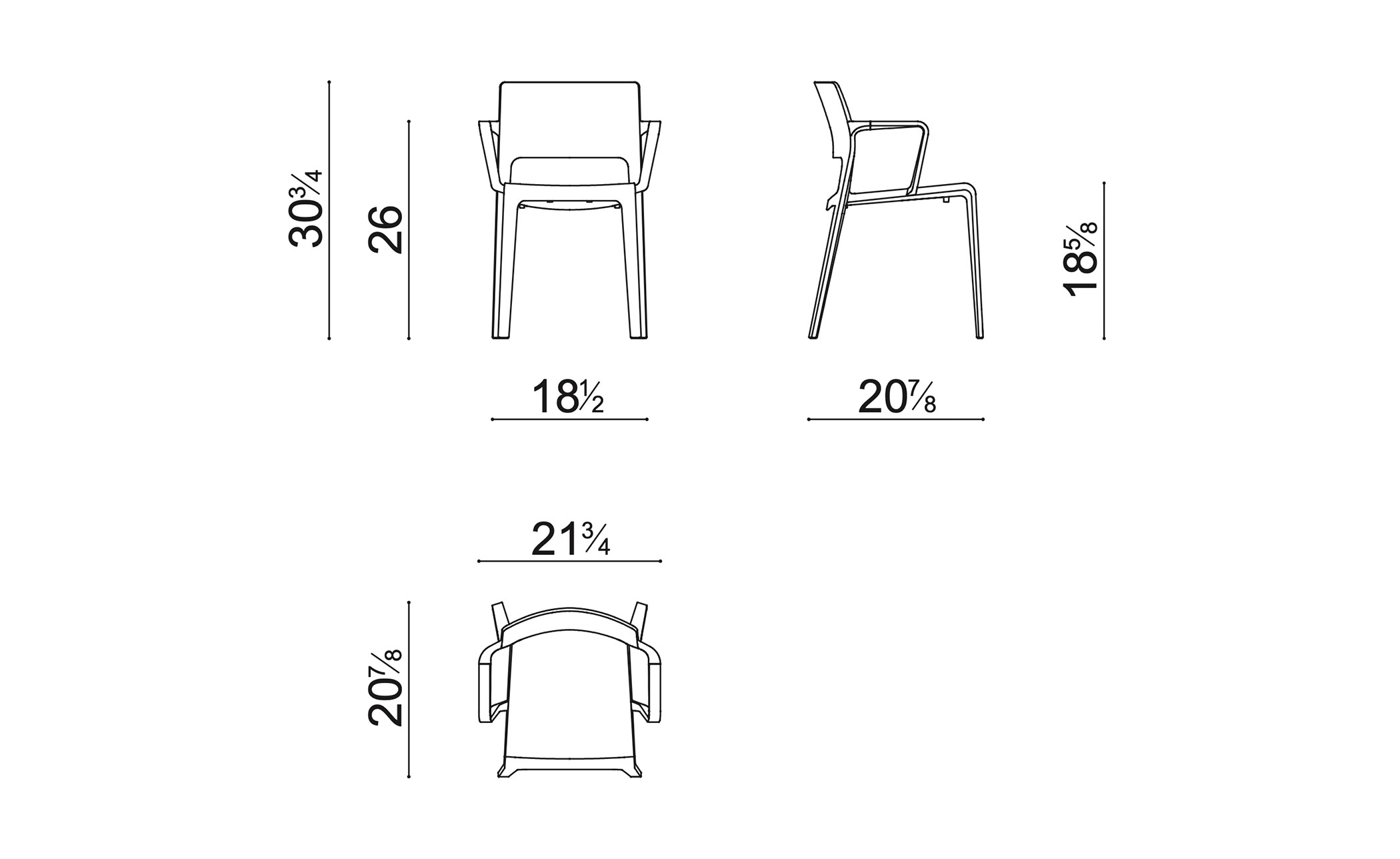 Juno 02 Stacking Chair