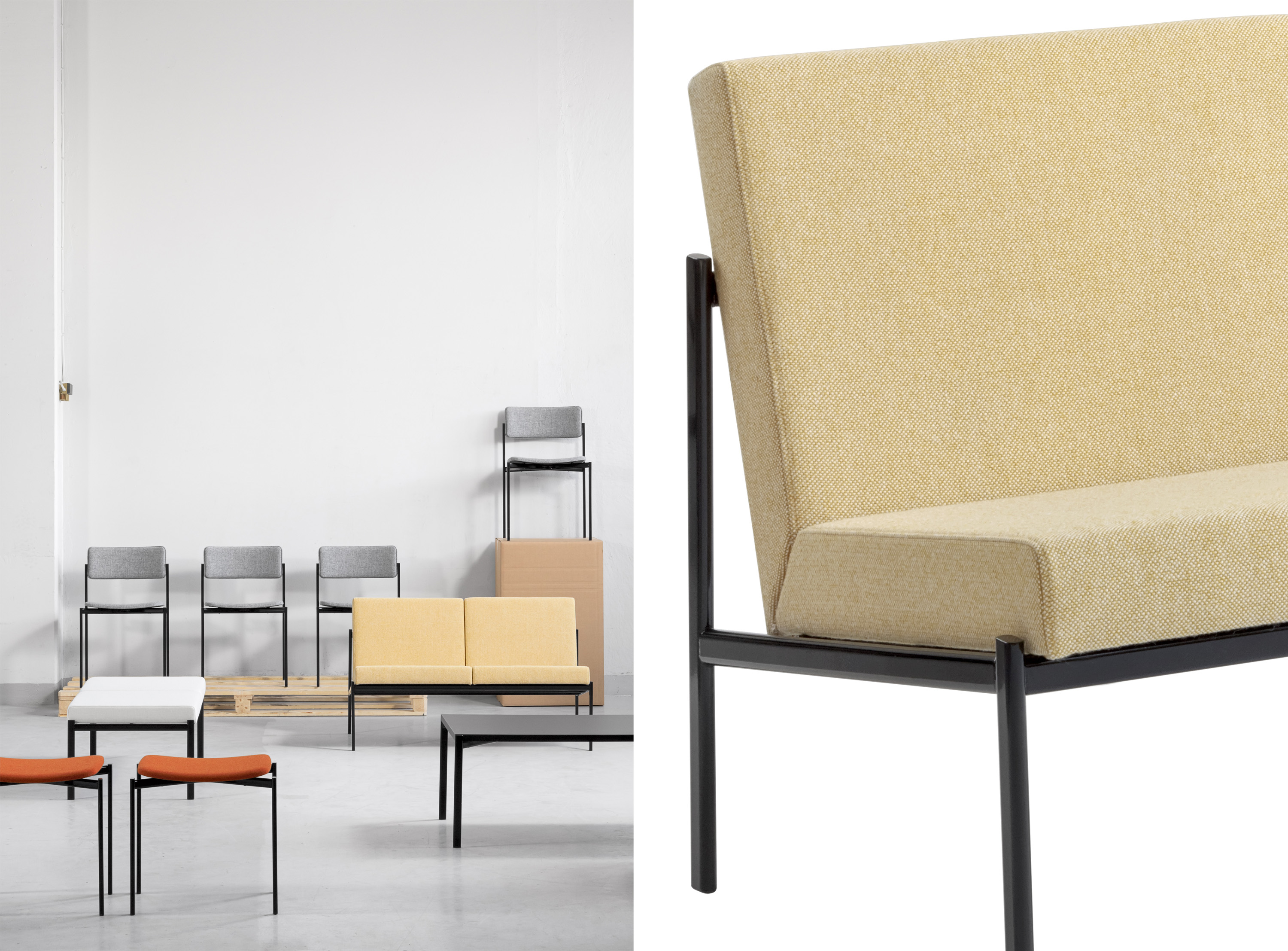 kiki 2-seater sofa