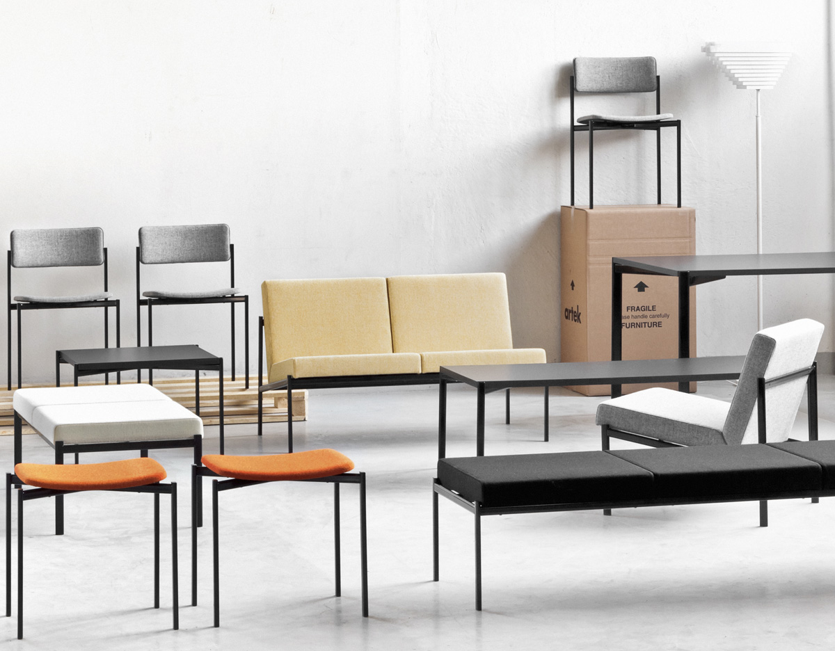 kiki 3-seater bench