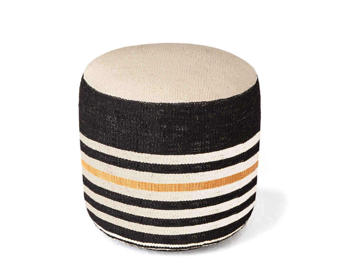 kilim pouf