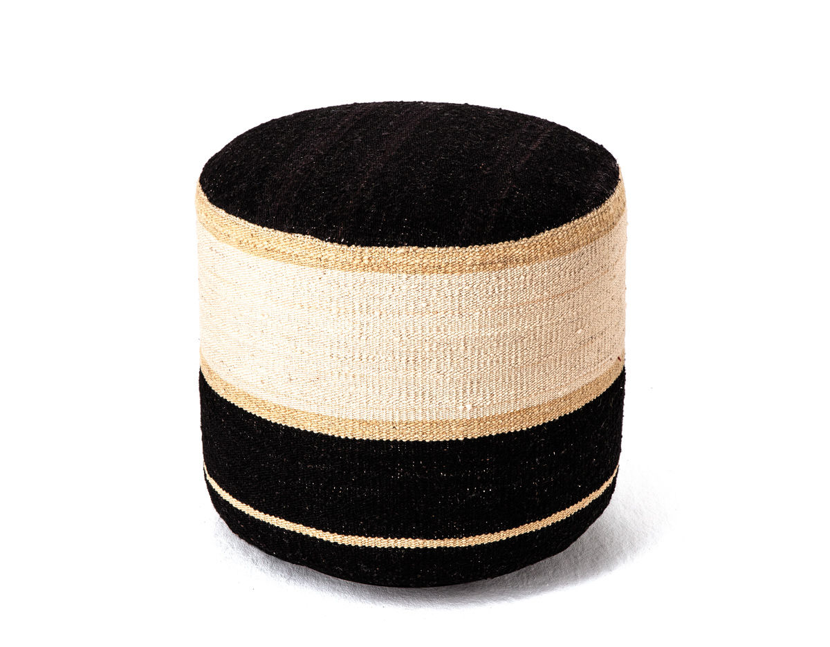 kilim pouf