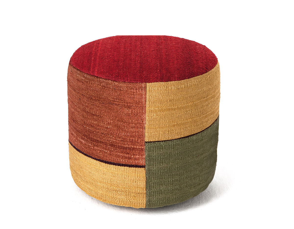 kilim pouf