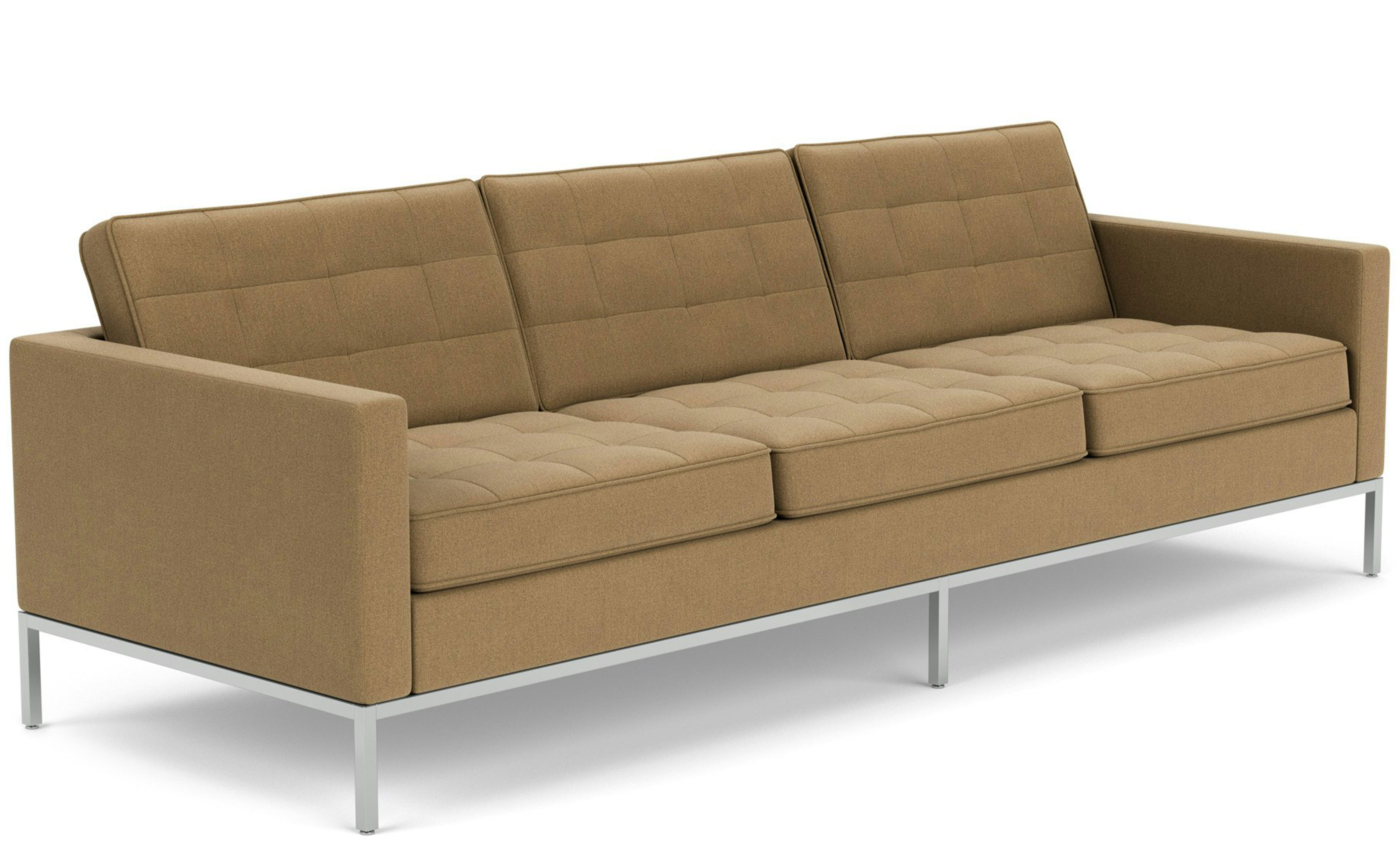 florence knoll 3 seat sofa