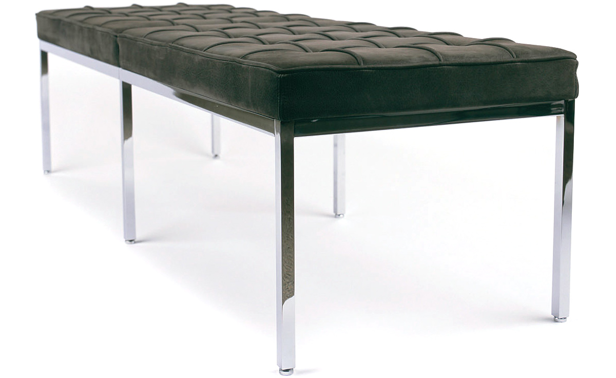 knoll three seat bench