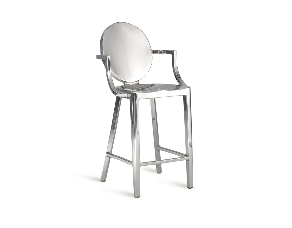 emeco kong stool with arms