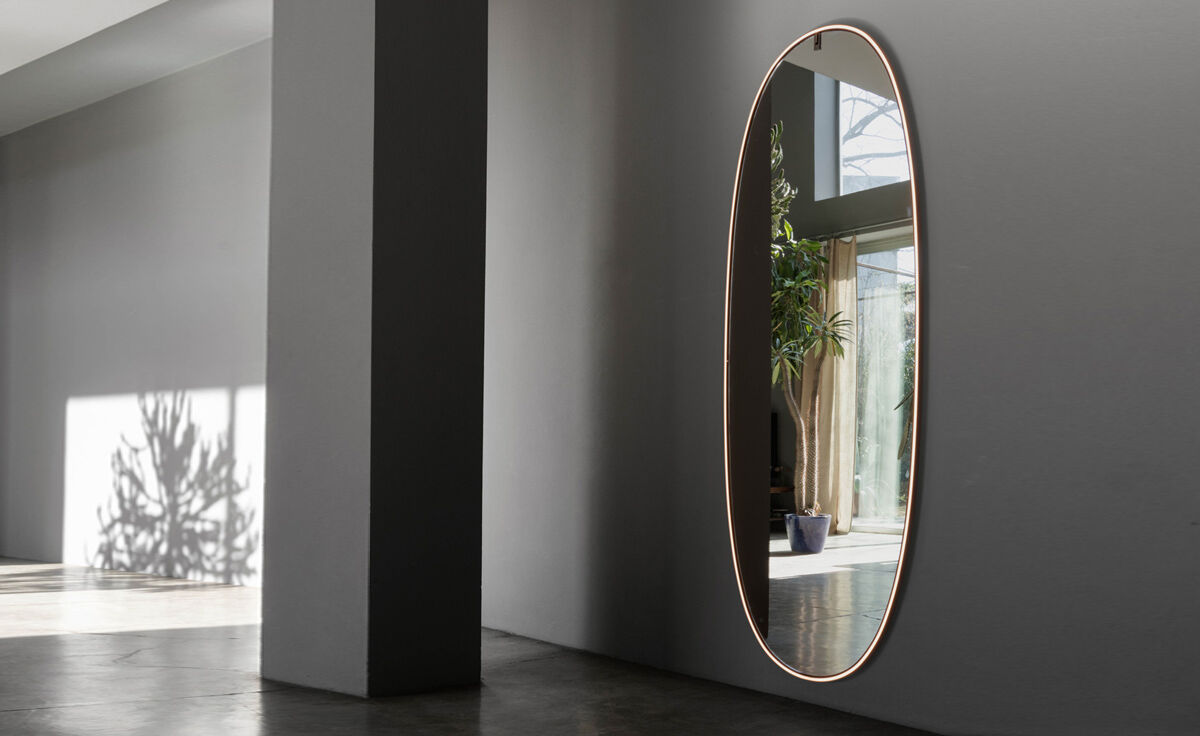 la plus belle wall mounted mirror with integrated led lights