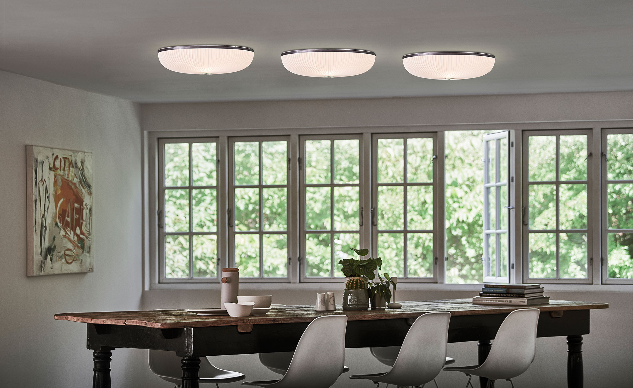 Lamella Plafond Ceiling/Wall Lamp