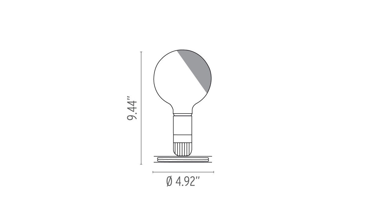 lampadina led table lamp