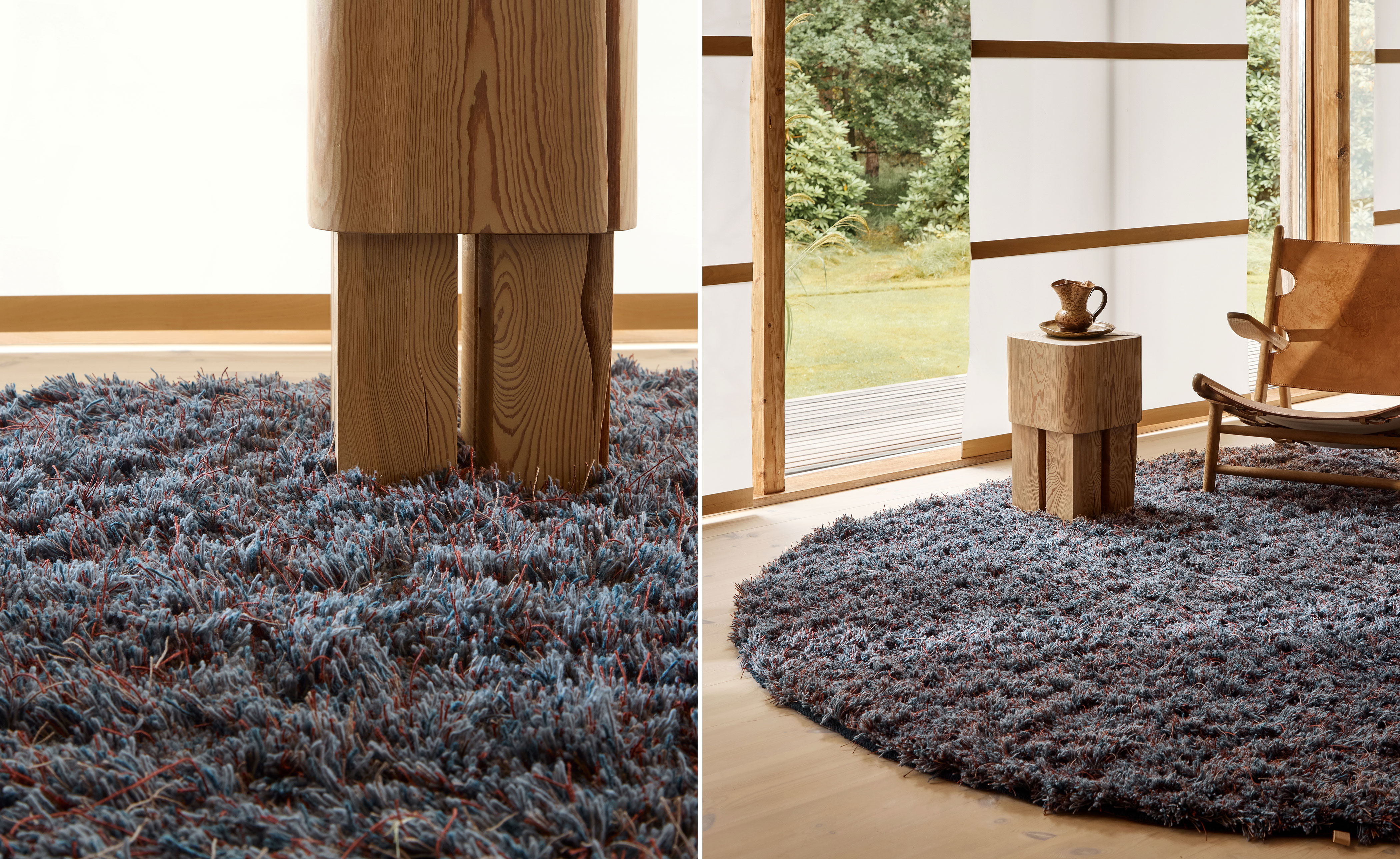 Landskab Ålegræs Tufted Rug