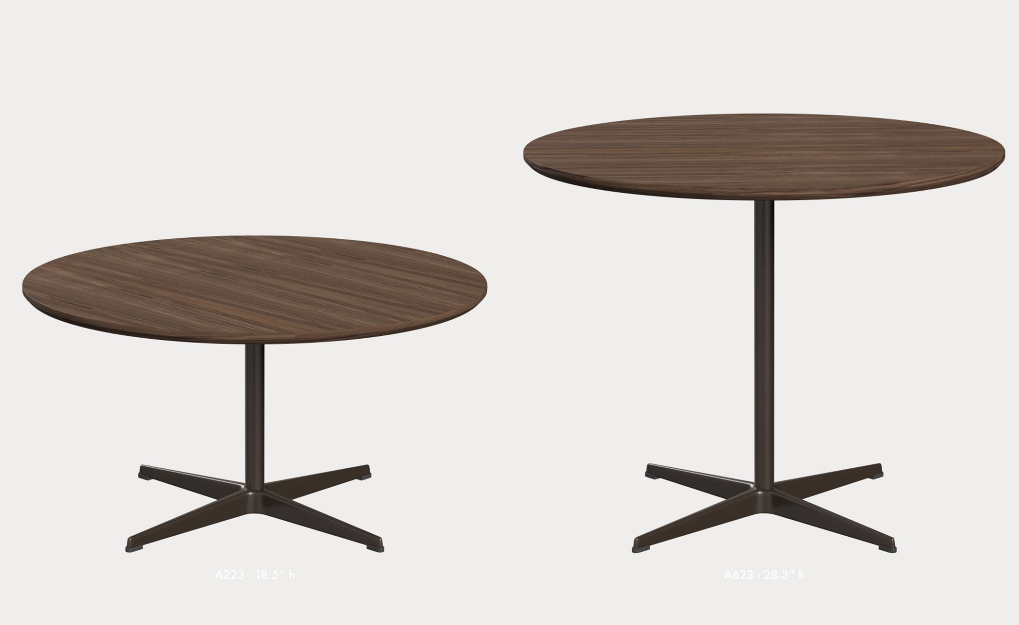 large pedestal base circular top table