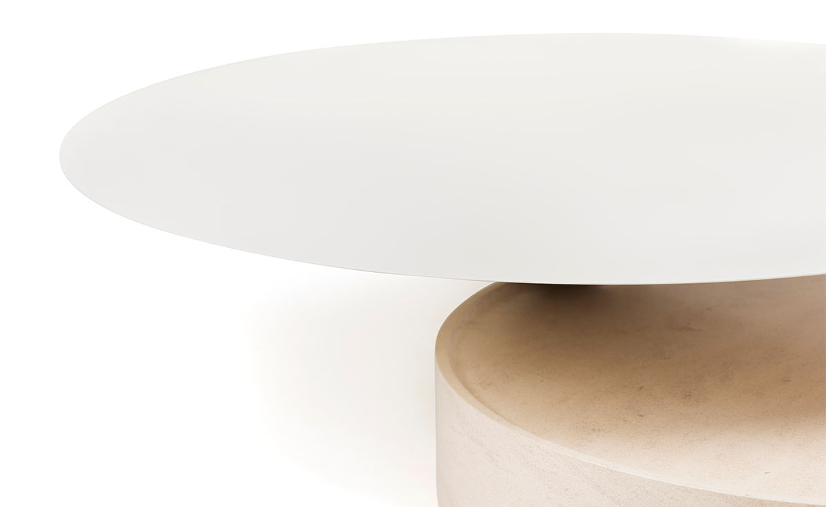 laurel coffee table in marble 103lm