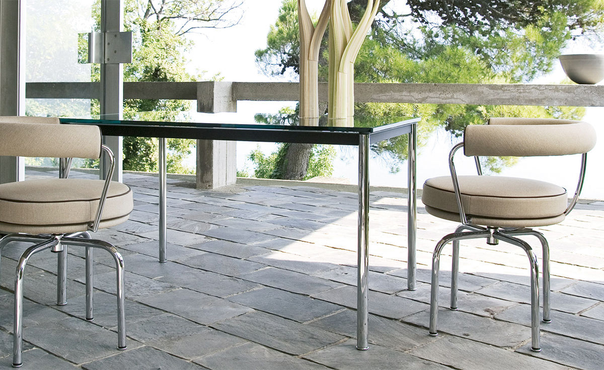 le corbusier lc10-p tall table
