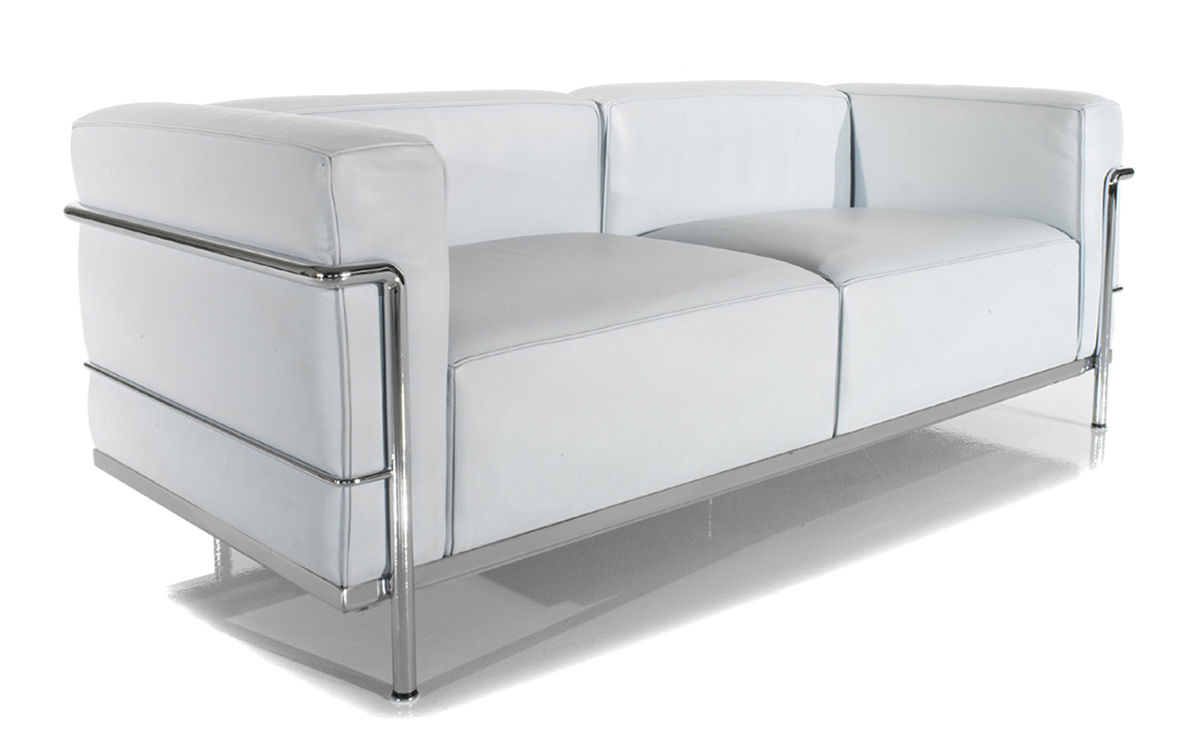 le corbusier lc3 two seat sofa