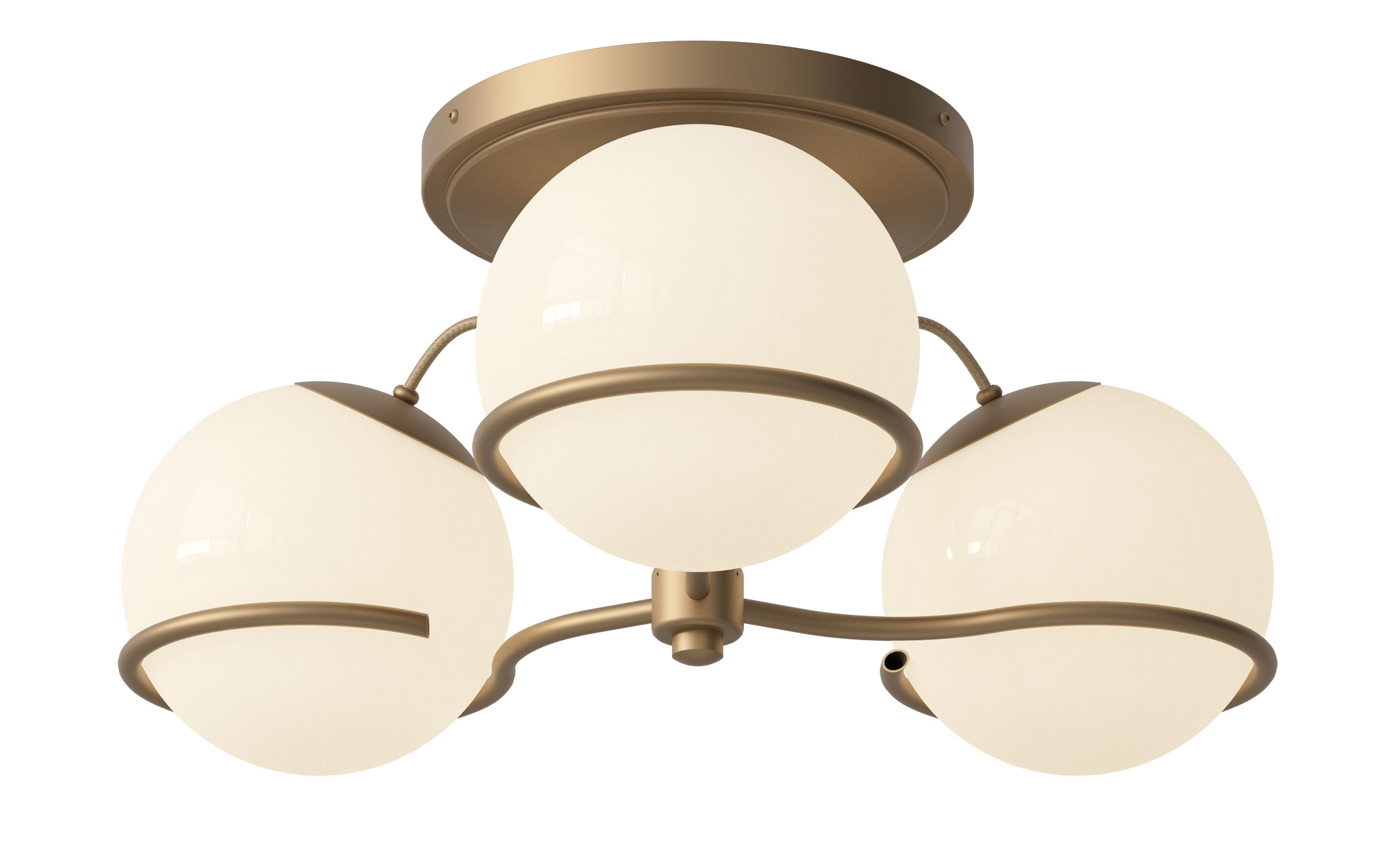 Le Sfere 3 Globe Ceiling Lamp