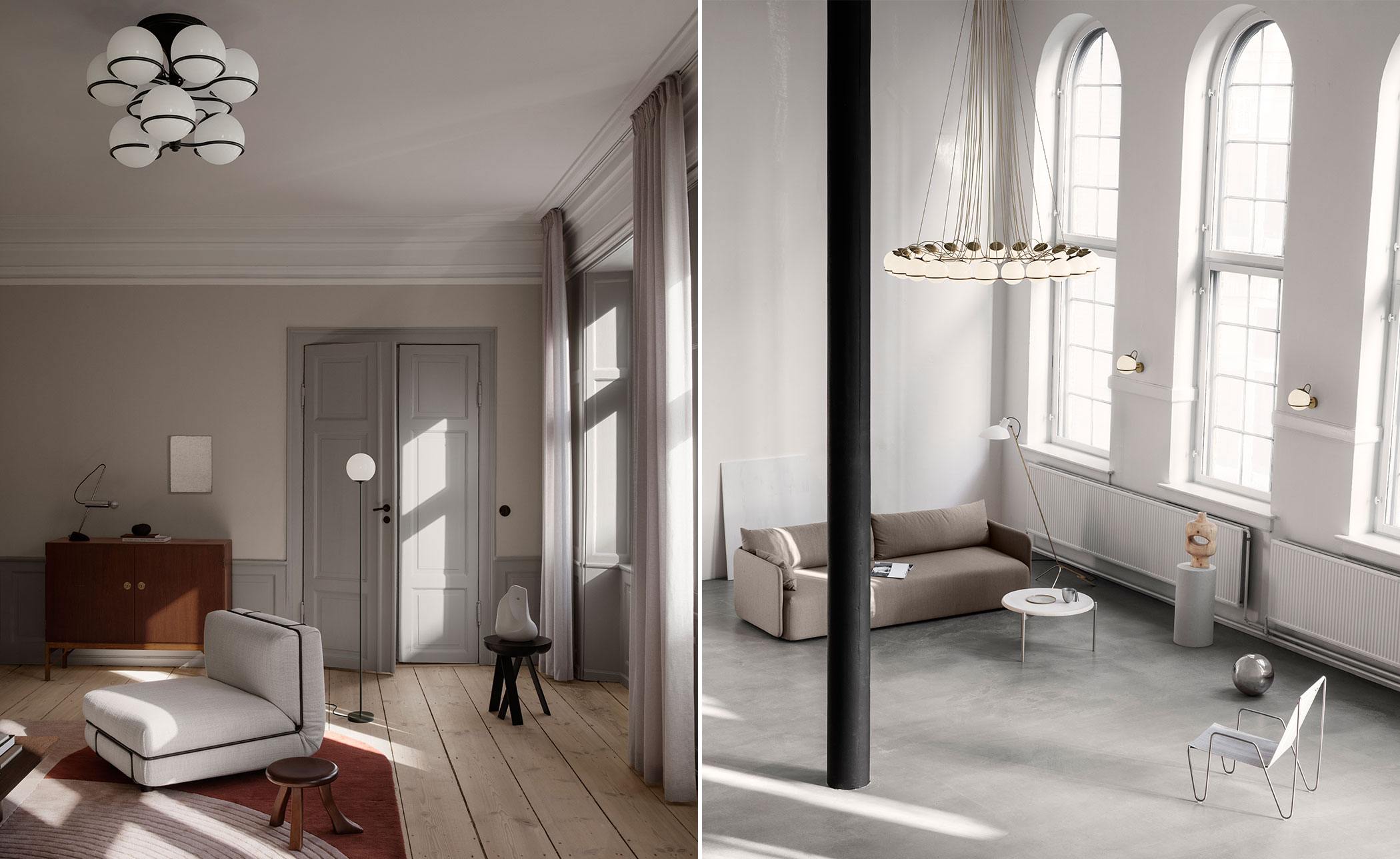 Le Sfere 9 Globe Ceiling Lamp
