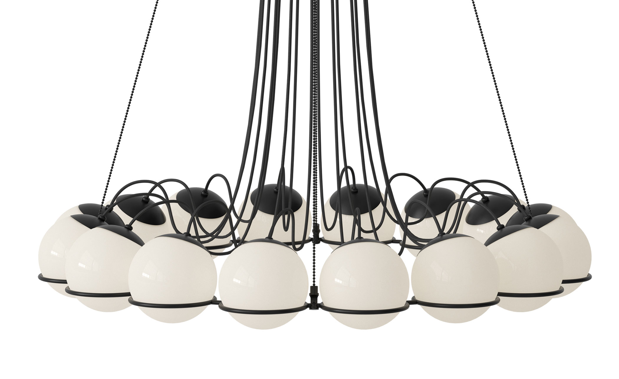 Le Sfere 16 Globe Chandelier