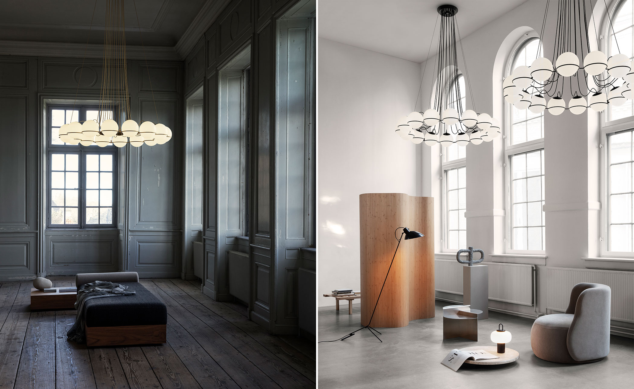 Le Sfere 16 Globe Chandelier