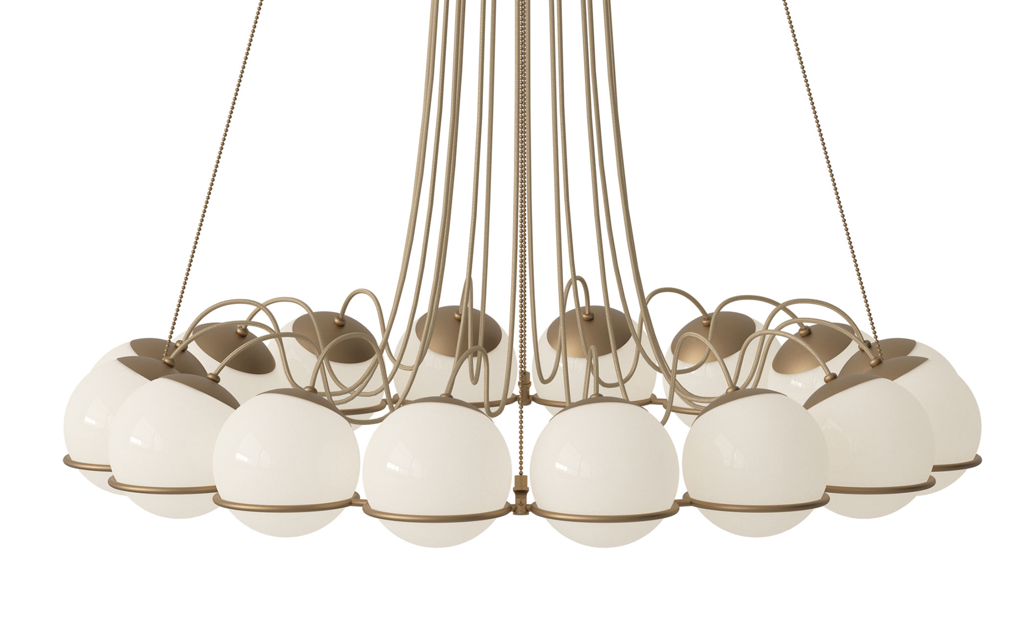 Le Sfere 16 Globe Chandelier