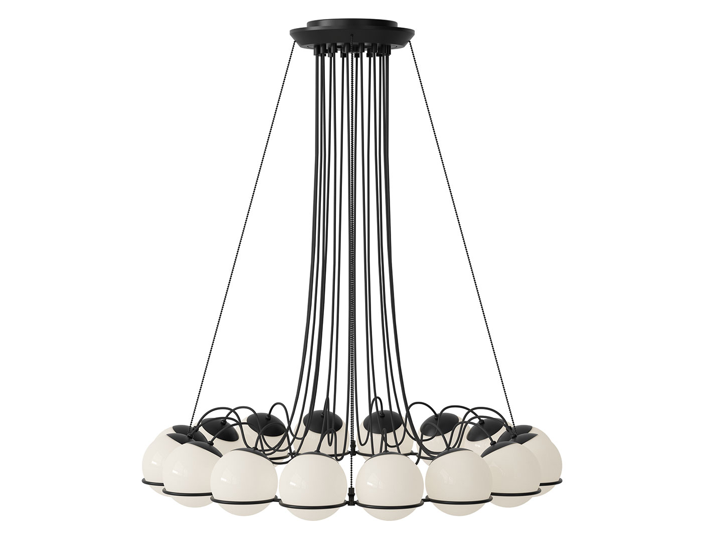 Le Sfere 16 Globe Chandelier