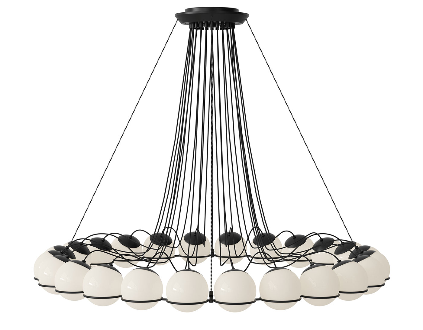 Le Sfere 24 Globe Chandelier