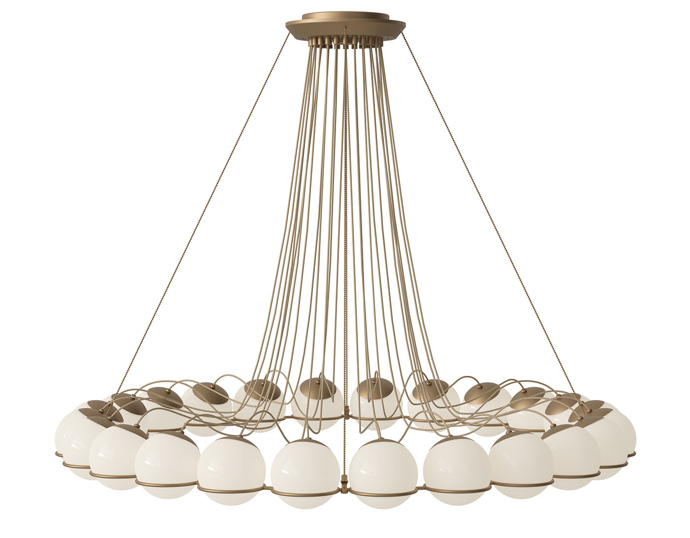 Le Sfere 24 Globe Chandelier