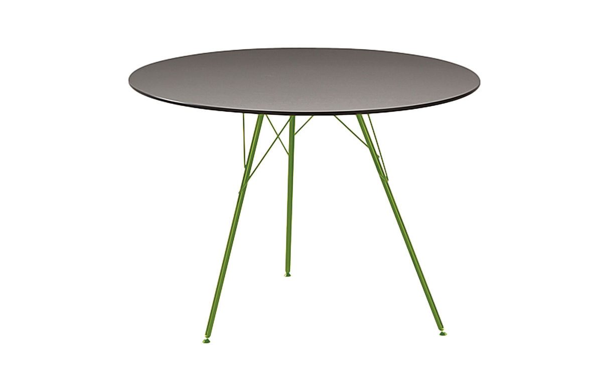 leaf round dining table
