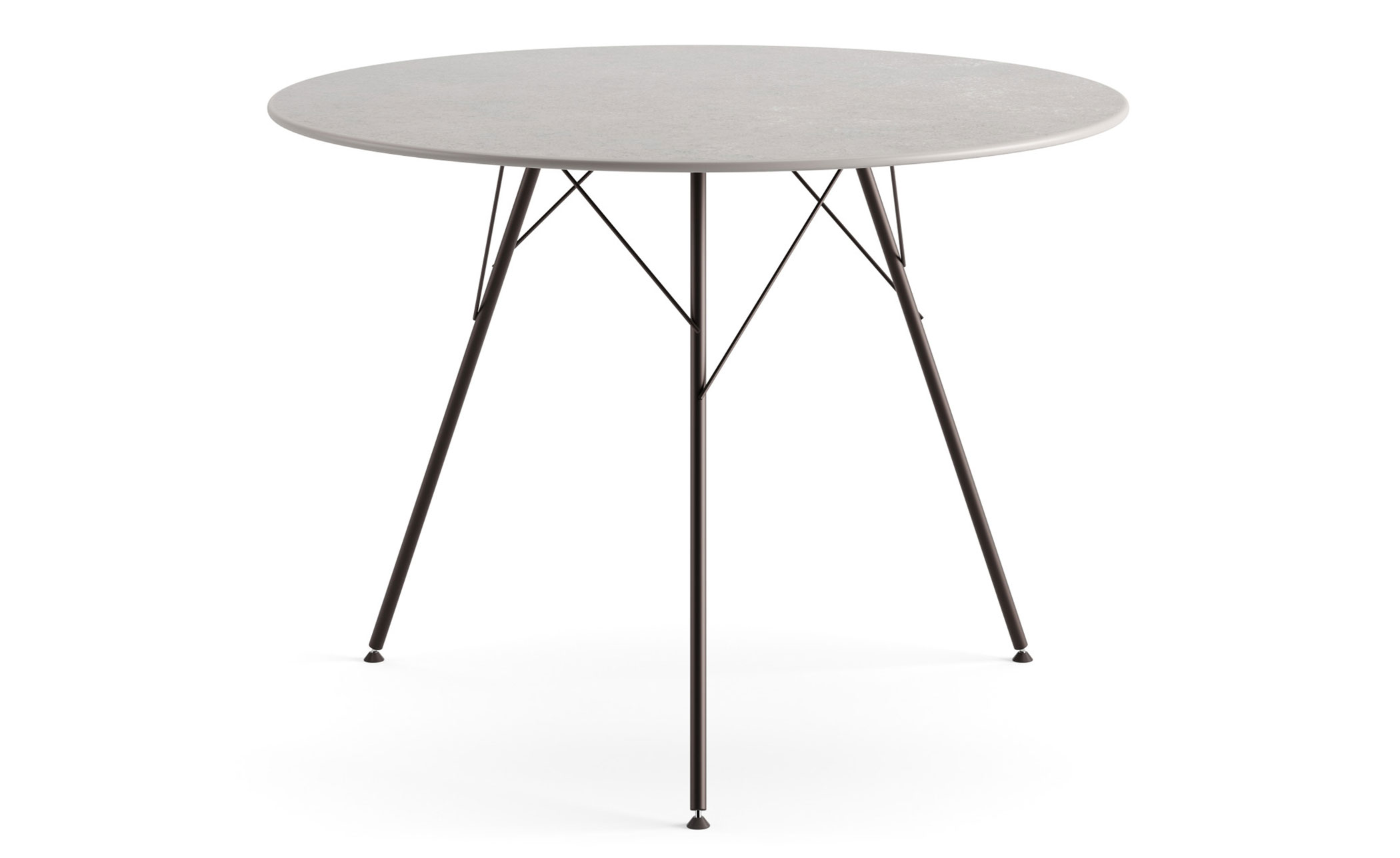leaf round dining table