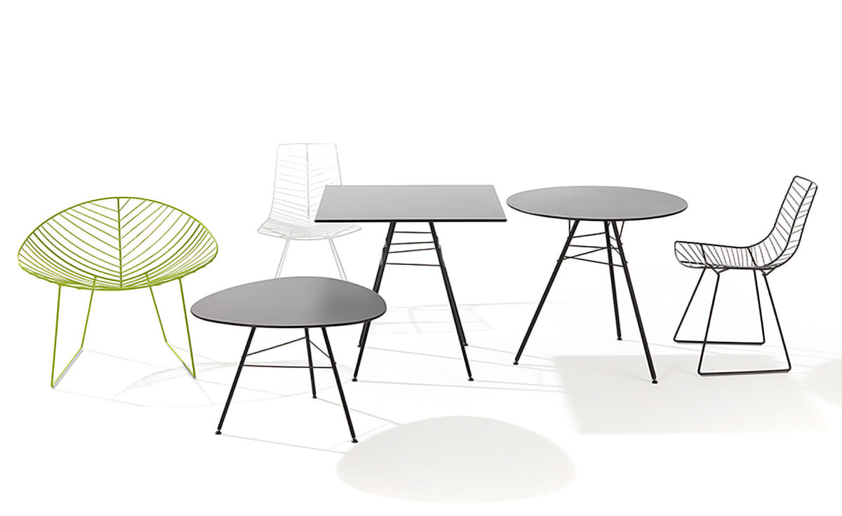 leaf square table