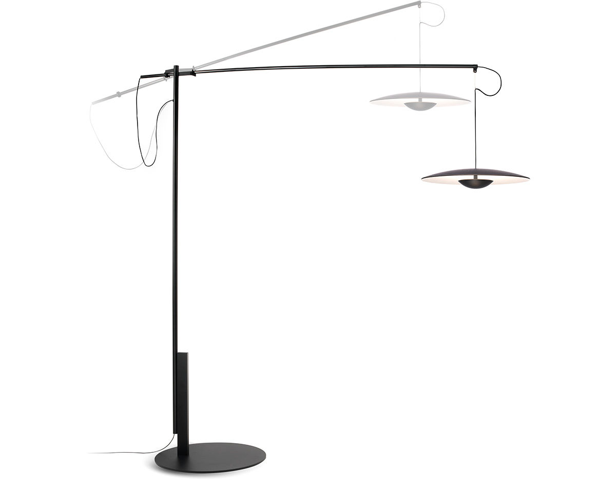 led-ginger floor lamp