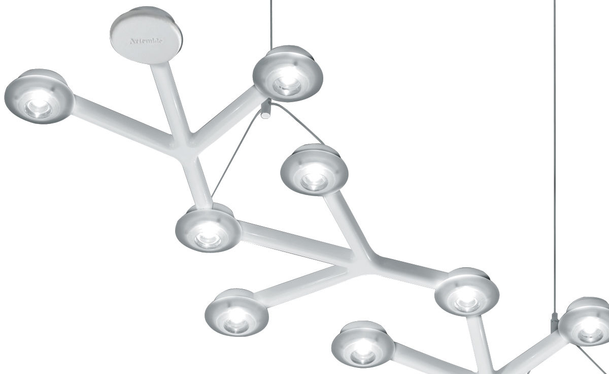 led net line suspension lamp