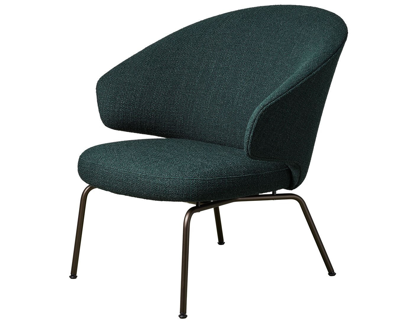 Let Lounge Chair tubular steel base