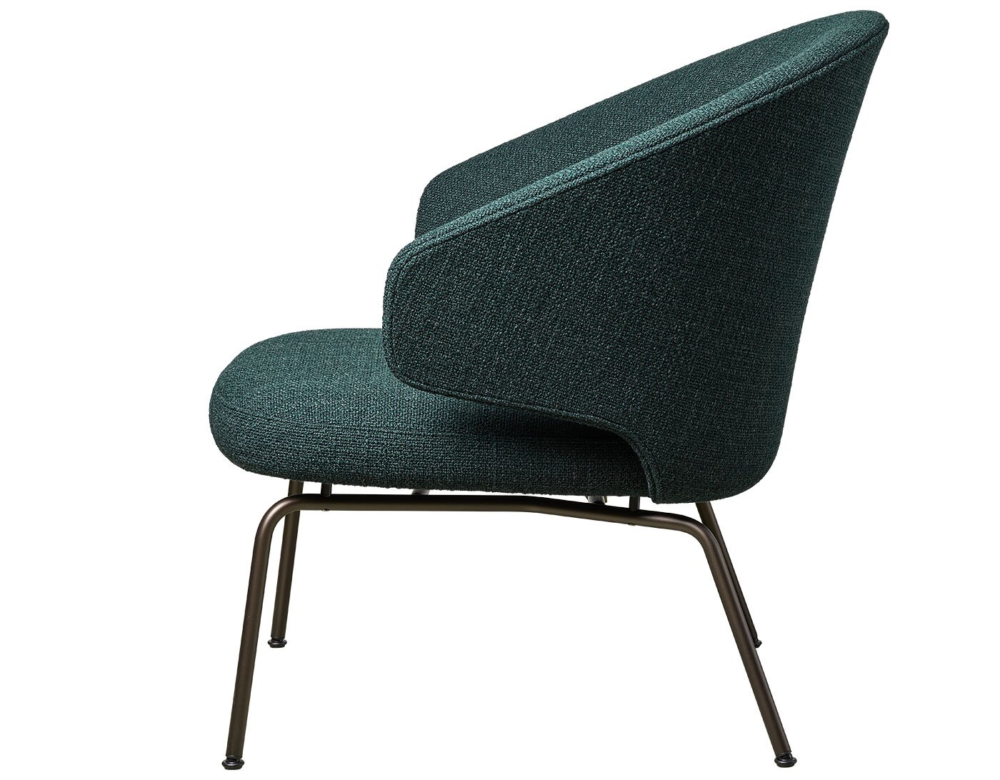 Let Lounge Chair tubular steel base