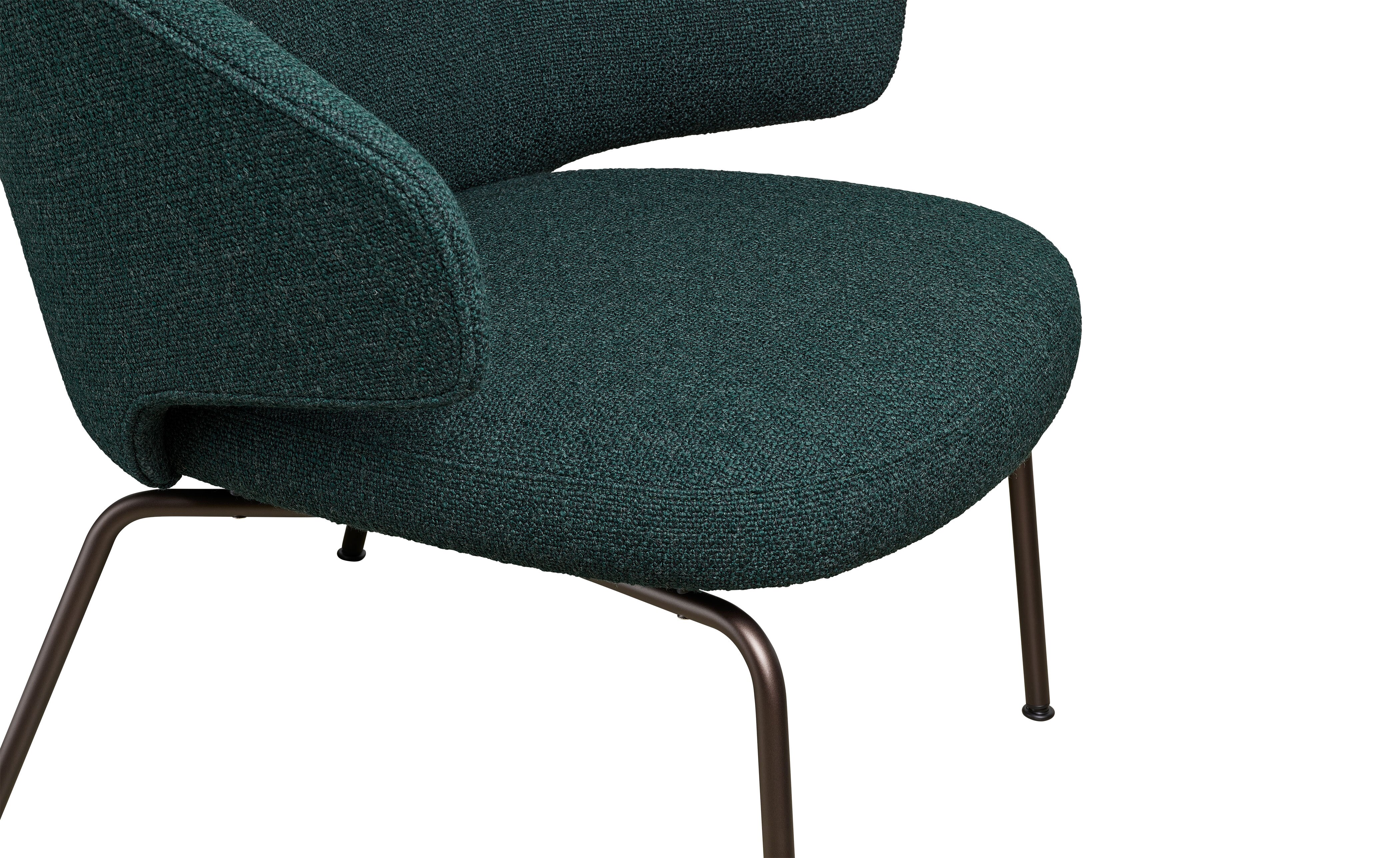 Let Lounge Chair tubular steel base