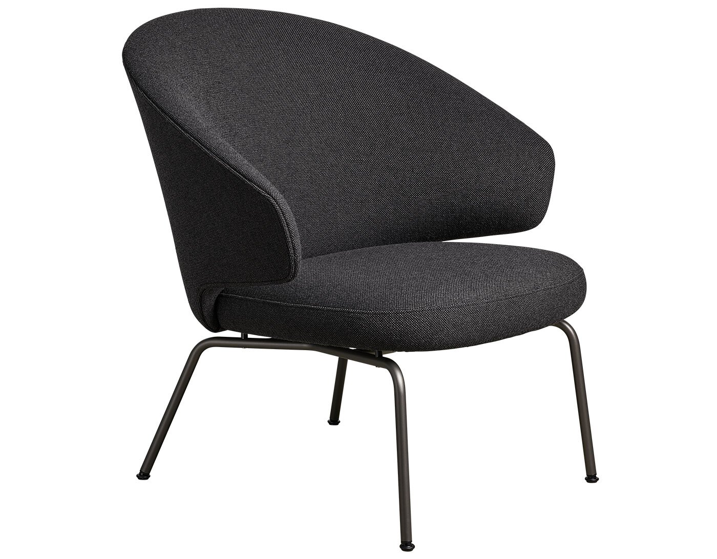 Let Lounge Chair tubular steel base
