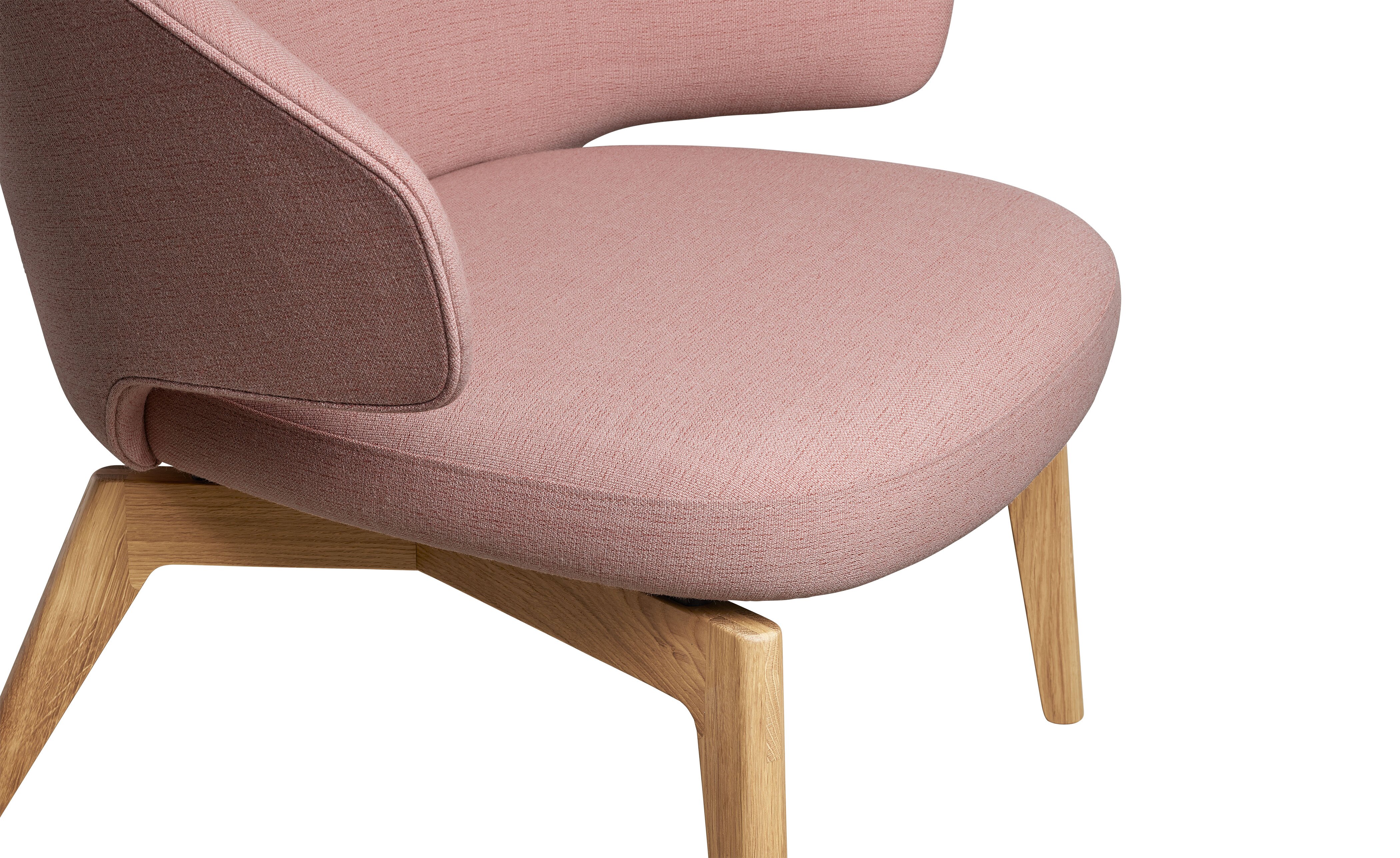 Let Lounge Chair wood base