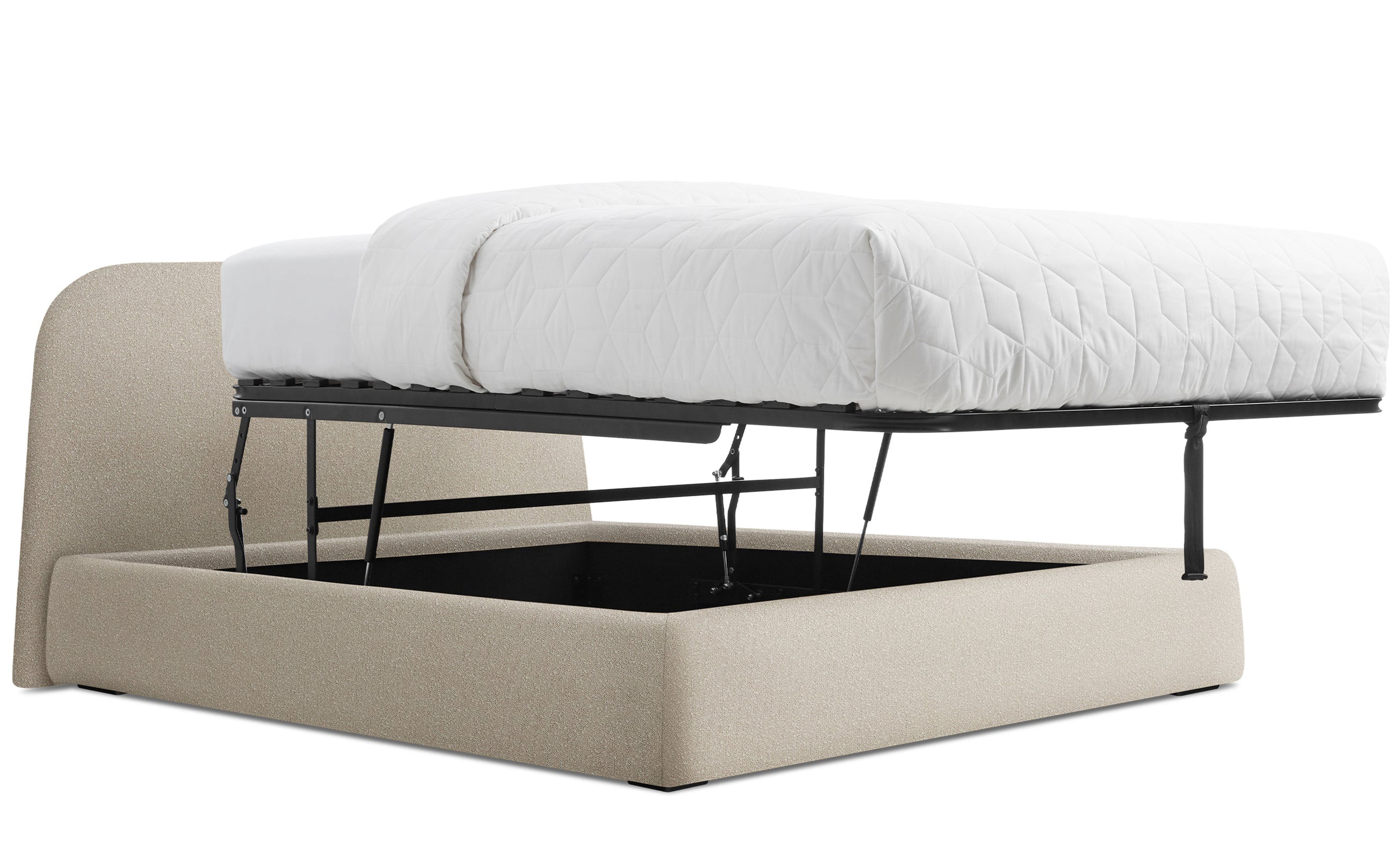 lid storage bed